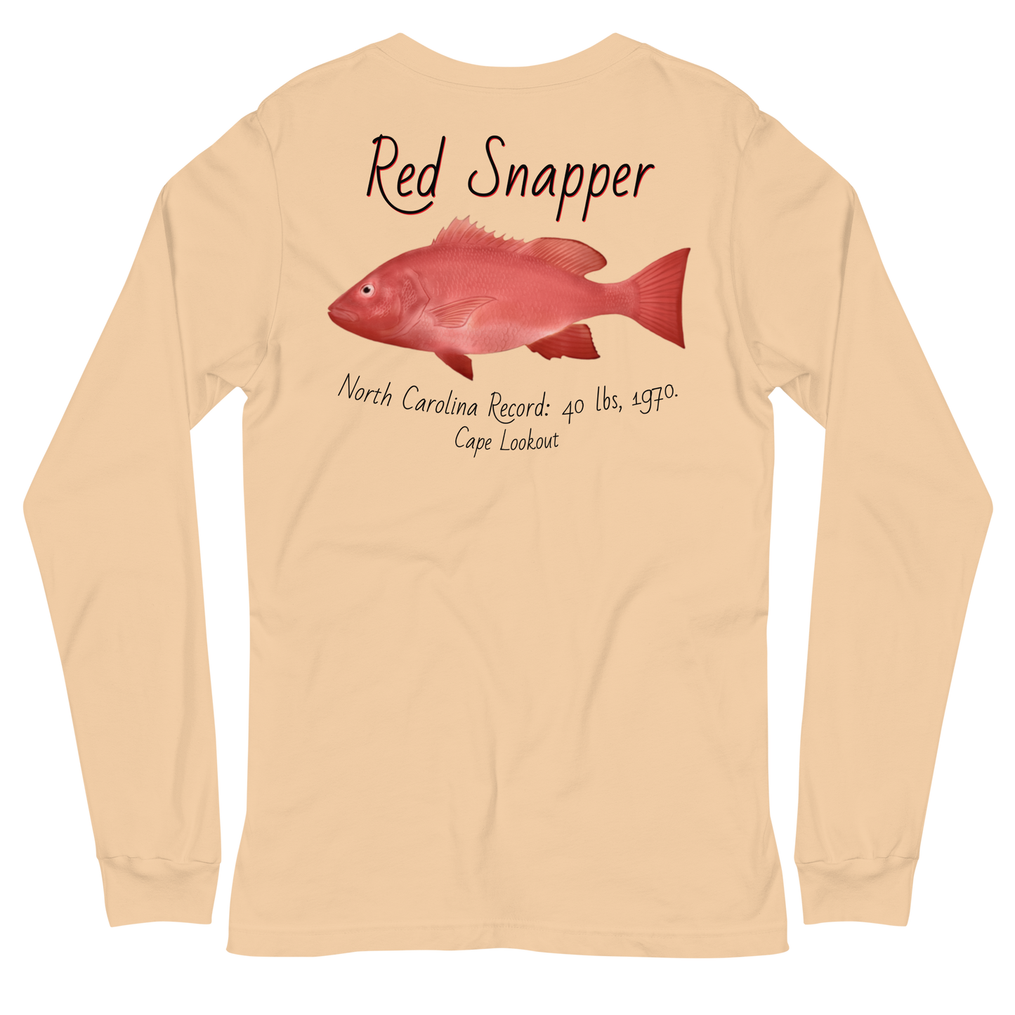 American Red Snapper Long-sleeved Top