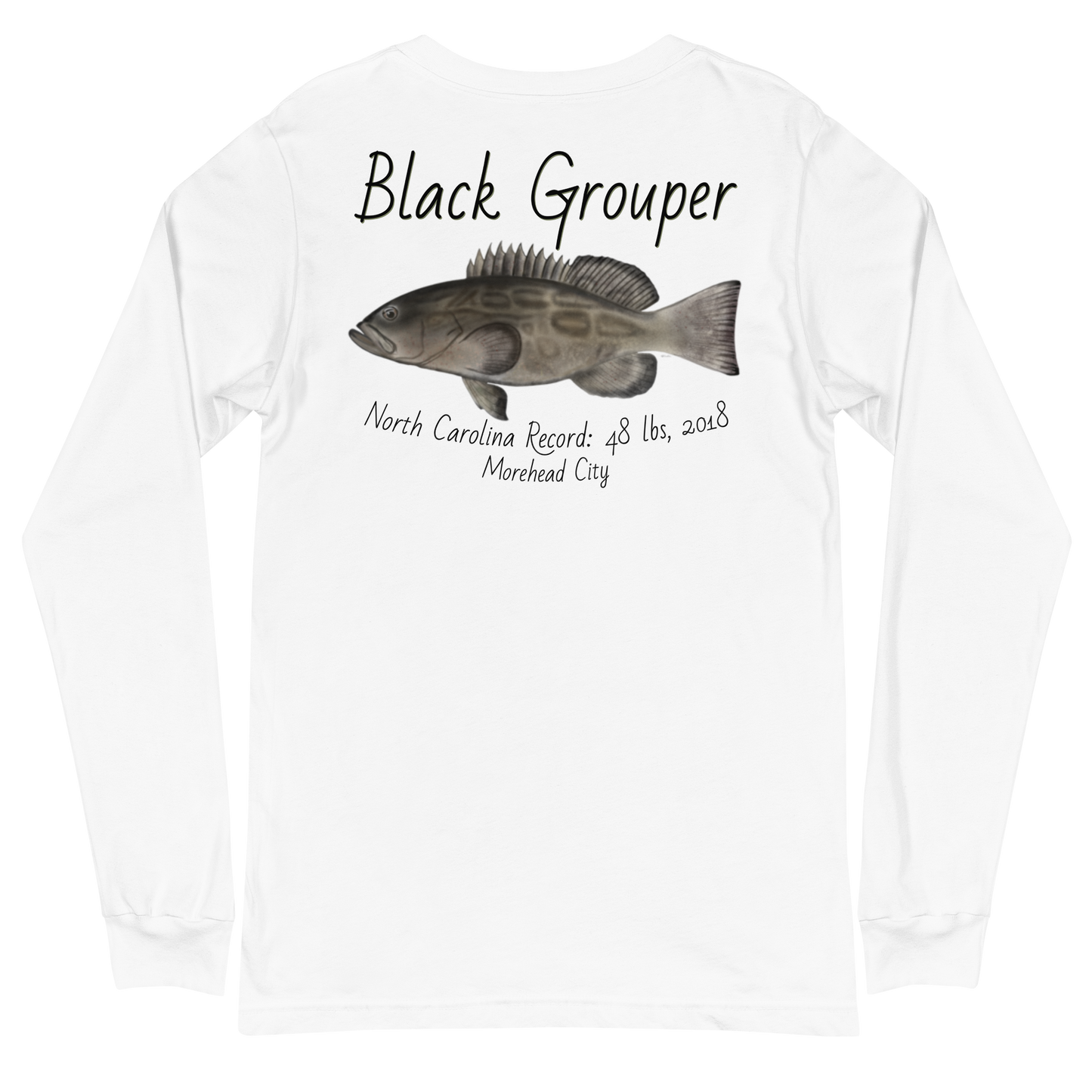 Black Grouper Long-sleeved Top